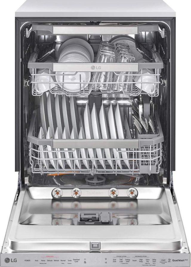 LG 24" Smudge Resistant Stainless Steel Built In Dishwasher 2