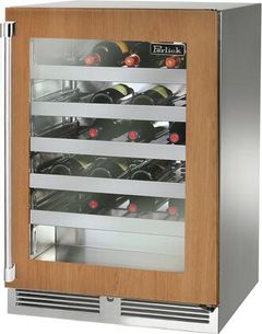 Perlick® Signature Series 5.2 Cu. Ft. Panel Ready Frame Single Zone Outdoor Wine Cooler 