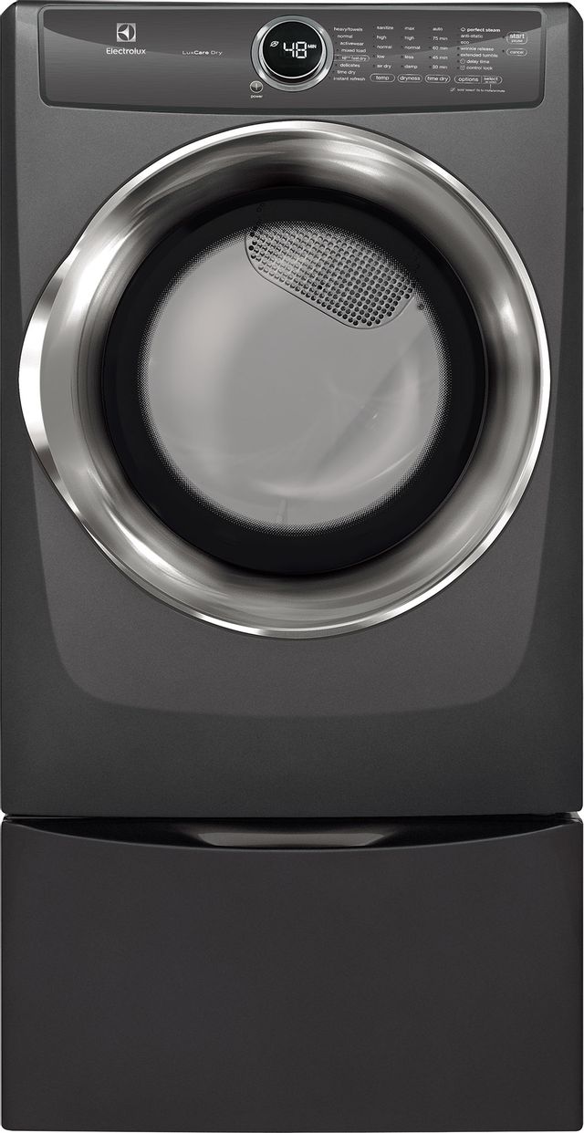 Electrolux Laundry 8.0 Cu. Ft. Titanium Front Load Electric Dryer 6