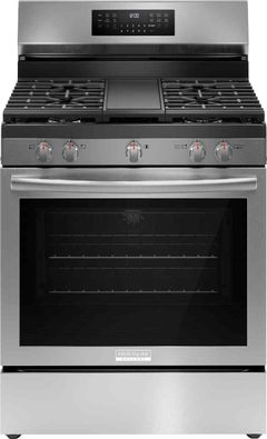 Frigidaire Gallery® 30" Smudge-Proof® Stainless Steel Pro Style Gas Range