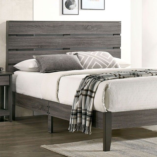 Furniture of America® Flagstaff Gray Full Bed | Wood's Furniture