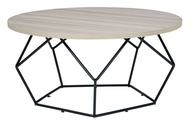 Signature Design by Ashley® Waylowe Light Brown/Black Coffee Table 0