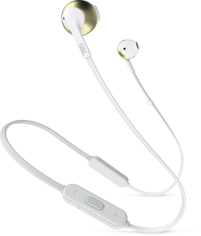 JBL® TUNE 205BT Champagne Gold Wireless Earbud Headphones 0