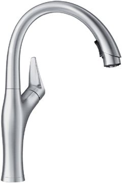 Blanco® Artona Polished Chrome 2.2 GPM Kitchen Faucet with Pull-Down Spray