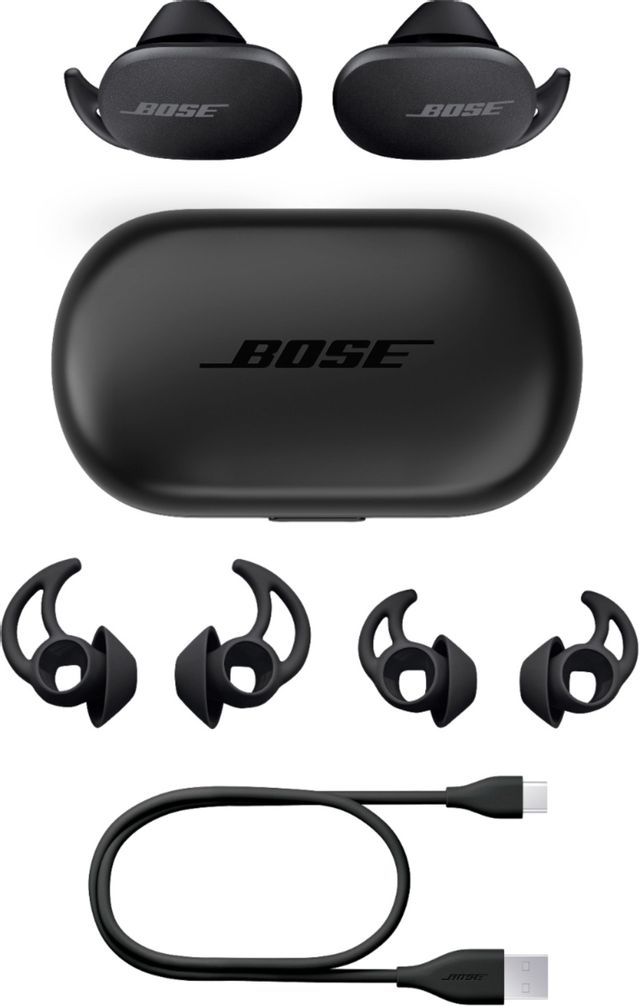 Bose® QuietComfort® Triple Black Noise Cancelling Wireless Earbuds 5