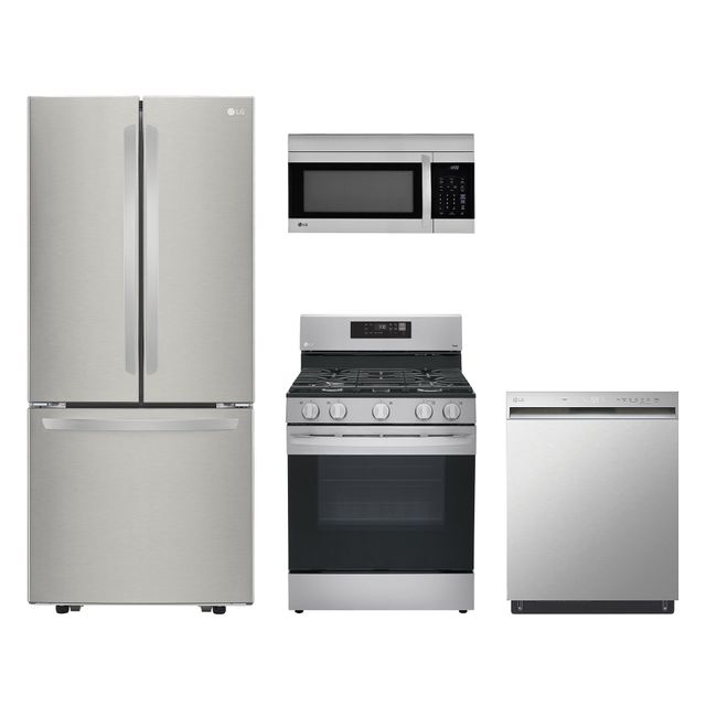 LG 4 Piece Stainless Steel Kitchen Package 0