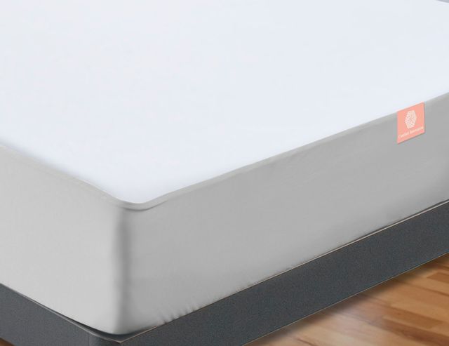 DreamFit® DreamComfort™ White Full XL Mattress Protector 3