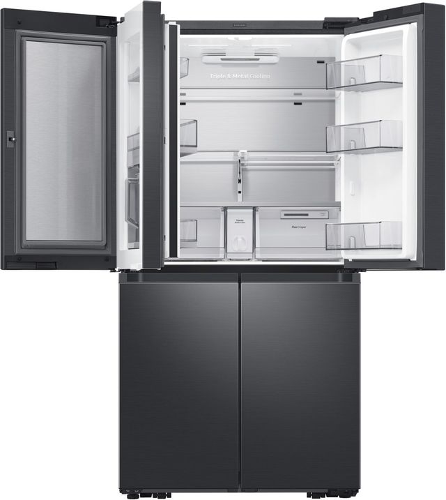 Samsung 22.5 Cu. Ft. Fingerprint Resistant Black Stainless Steel Counter Depth French Door Refrigerator 5