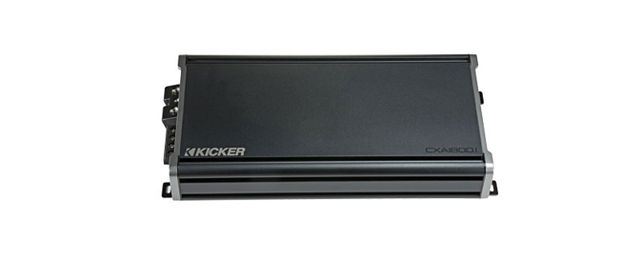 Kicker® CXA1800.1 1800-Watt Mono Class D Subwoofer Amplifier