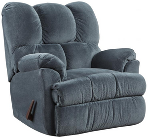 Affordable Furniture Aurora Blue Recliner