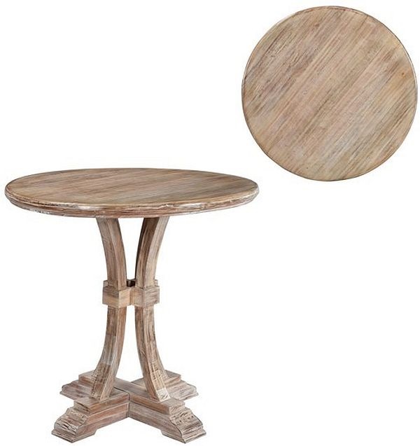 Crestview Collection Bengal Manor Beige Accent Table