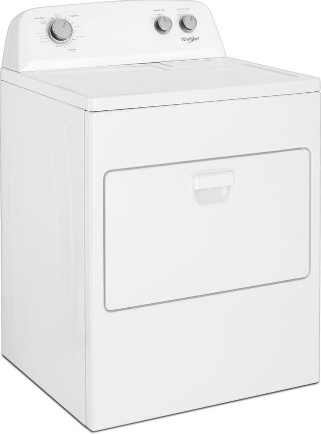 Whirlpool® 7.0 Cu. Ft. White Front Load Gas Dryer 2