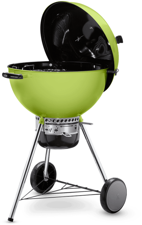 Weber® Master-Touch Spring Green 22" Charcoal Grill 1