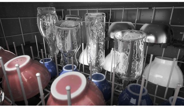 Lave-vaisselle encastré GE® de 24 po - Acier inoxydable 9