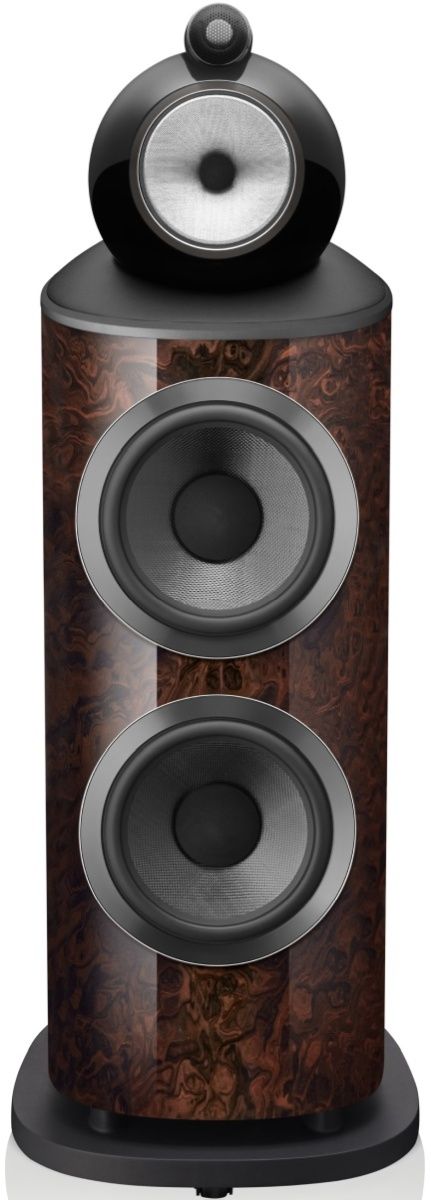 Bowers & Wilkins 800 Series Signature 10" California Burl Gloss Floor Standing Speaker