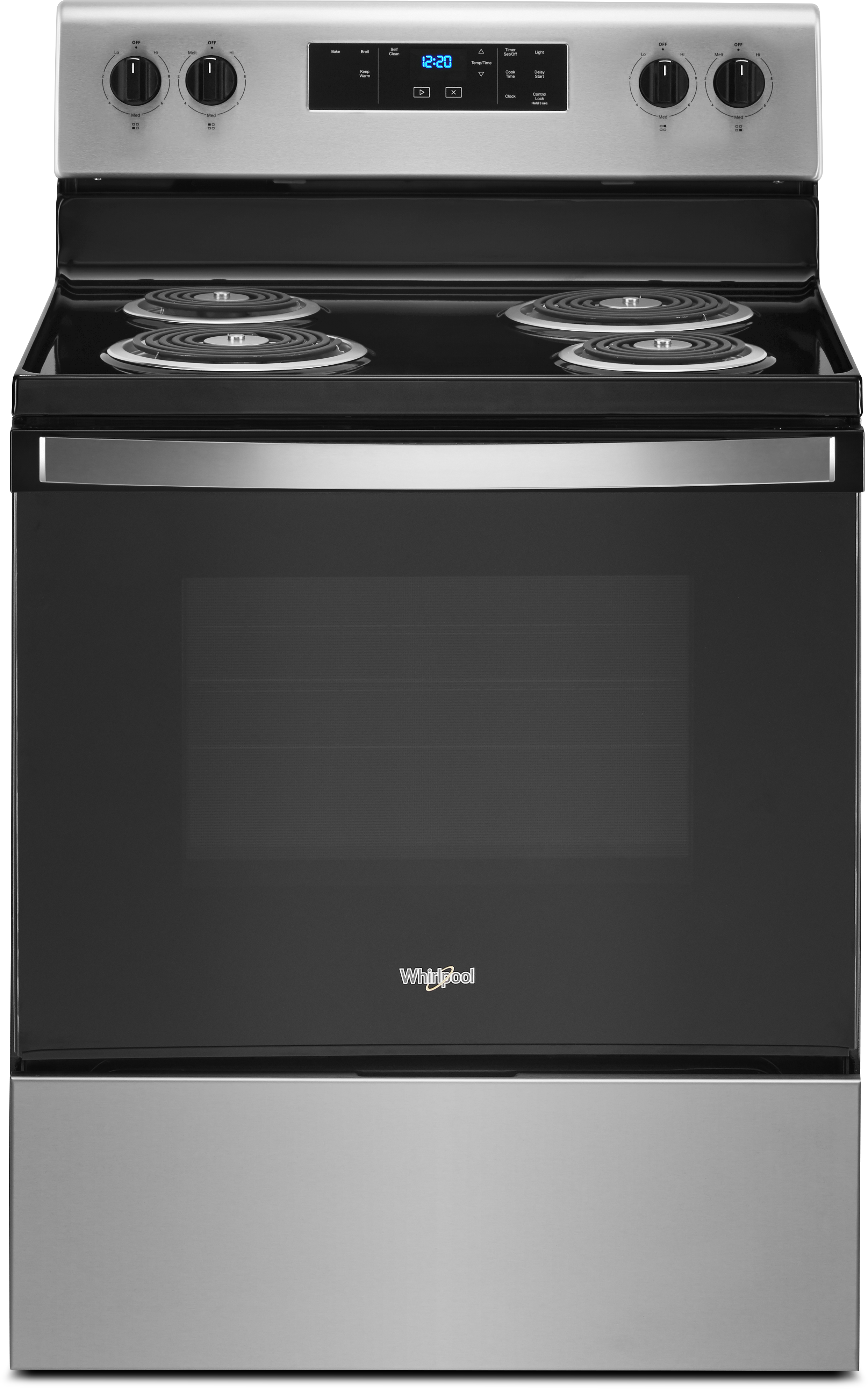 Whirlpool® 30" Stainless Steel Free Standing Electric Range-WFC315S0JS