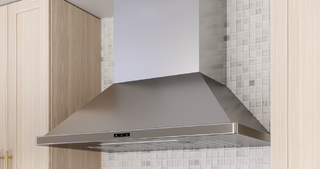 Yale Appliance Yale 36" Stainless Steel Chimney Hood with LED Lighting
