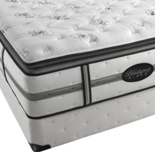 Beautyrest silver navy pier plush queen pillowtop outlet mattress