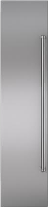 Sub-Zero® Classic 36" Stainless Steel Flush Inset Freezer Door Panel with Pro Handle