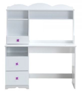 officeworks white desk with hutch