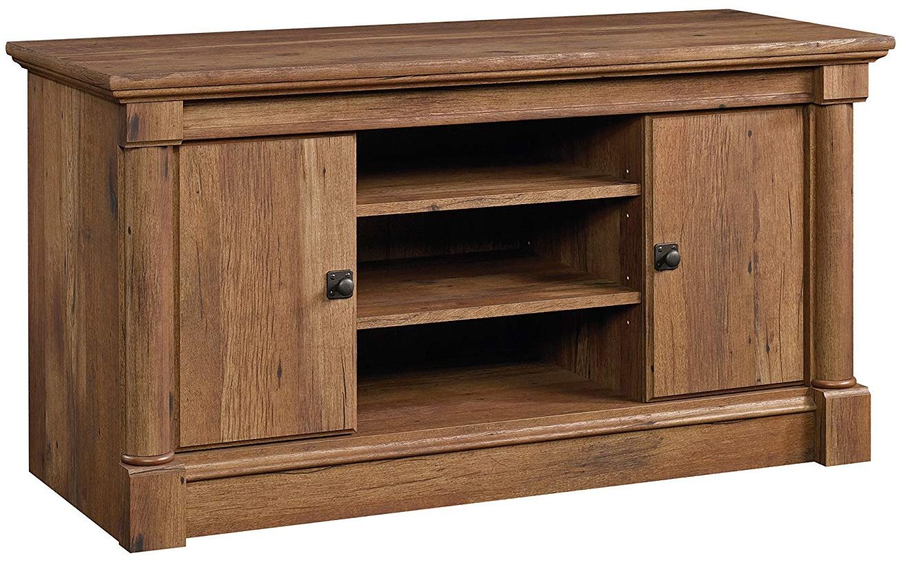 sauder palladia panel tv stand