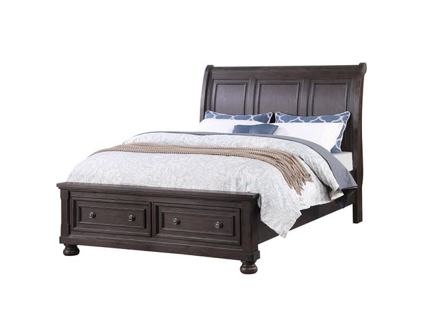 Avalon Lauren Queen Storage Bed, Dresser, Mirror & Nightstand-1