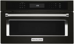 KitchenAid® 1.4 Cu. Ft. Black Stainless Steel with PrintShield™ Finish Built In Microwave