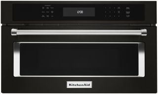 KitchenAid® 1.4 Cu. Ft. Black Stainless Steel with PrintShield™ Finish Built In Microwave