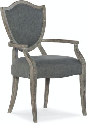Hooker® Furniture Beaumont Shale Shield Back Arm Chair