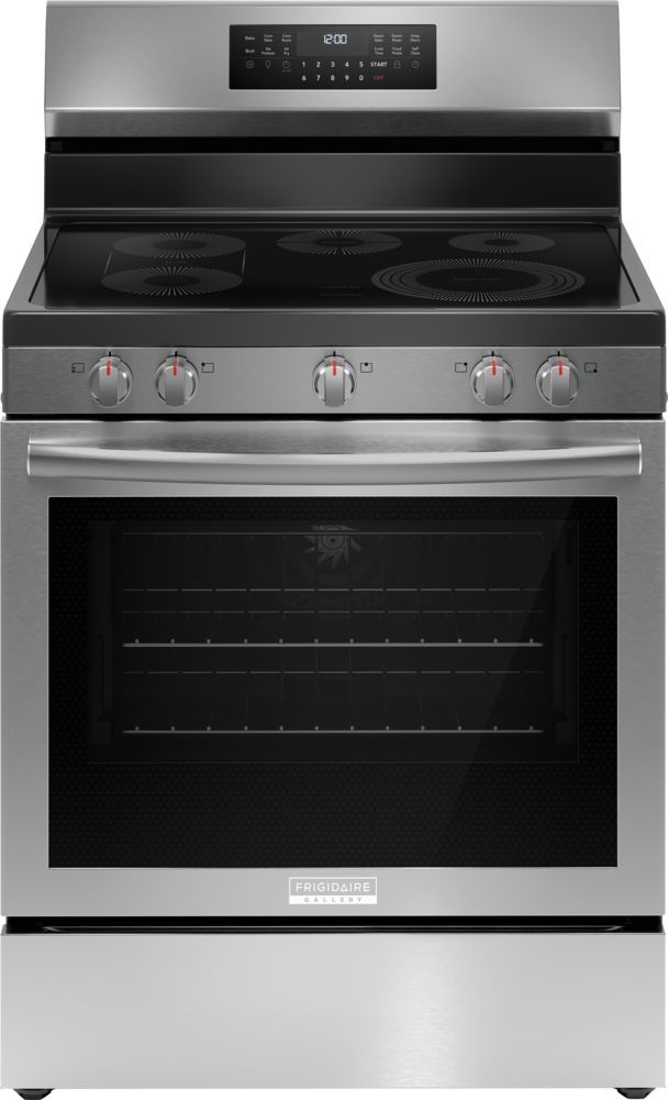 Frigidaire Gallery® 30" Smudge-Proof® Stainless Steel Freestanding Electric Range -0