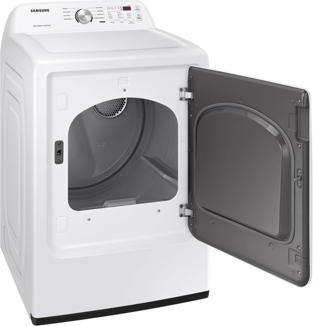 Samsung 7.2 Cu. Ft. White Front Load Gas Dryer-1