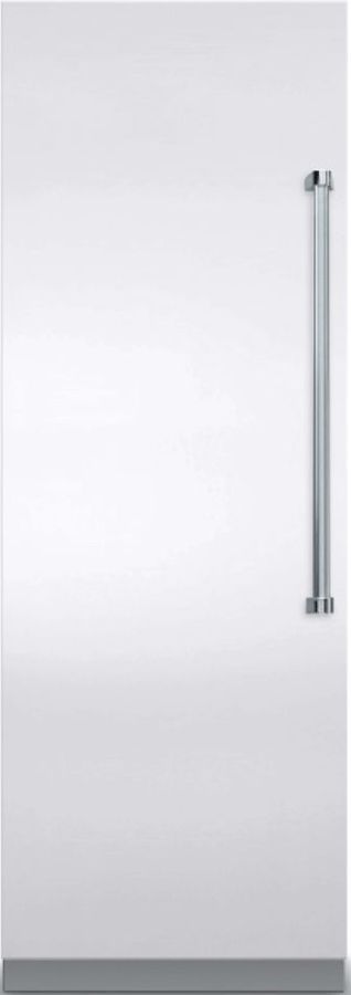Viking® 7 Series 16.1 Cu. Ft. White Fully Integrated Left Hinge All Freezer with 5/7 Series Panel
