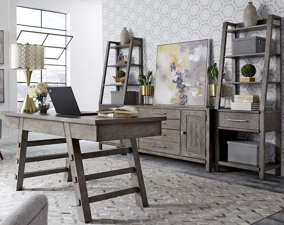 white farmhouse office furniture