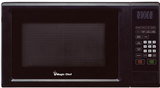 Magic Chef® 1.1 Cu. Ft. Black Countertop Microwave