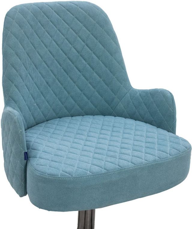 Chromcraft™ Jesse Aqua Rochelle Bucket Caster Chair 3