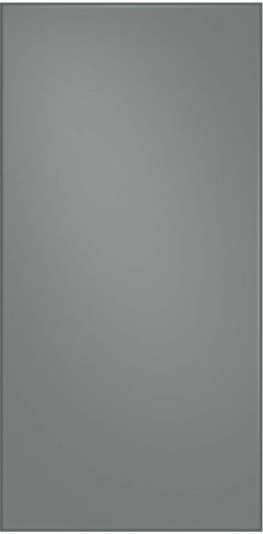 Samsung Bespoke 18" Matte Grey Glass French Door Refrigerator Top Panel