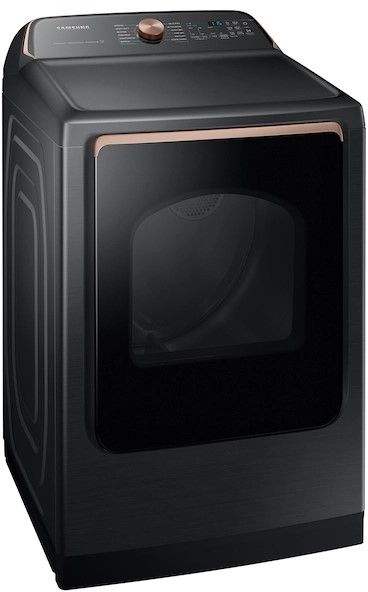Samsung 7.4 Cu. Ft. Brushed Black Electric Dryer-3