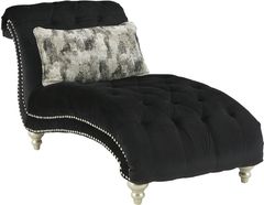 Signature Design by Ashley® Harriotte Black Chaise