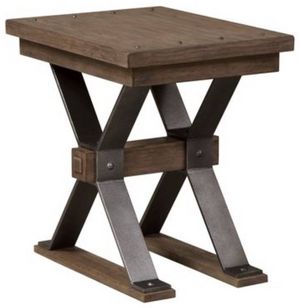 Liberty Sonoma Road Weather Beaten Bark Chair Side Table