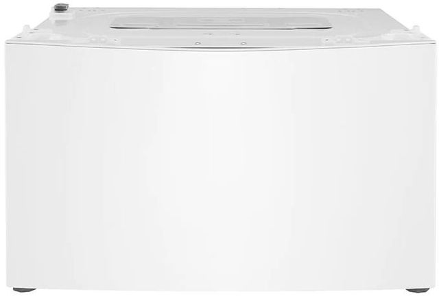 LG Signature SideKick™ 0.7 Cu. Ft. White Pedestal Washer-0