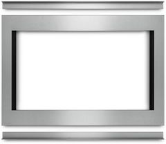 Whirlpool® 27" Stainless Steel Flush Convection Microwave Trim Kit-MKC4157ES