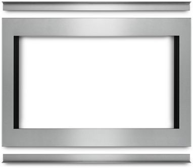 Whirlpool® 27" Stainless Steel Flush Convection Microwave Trim Kit-0