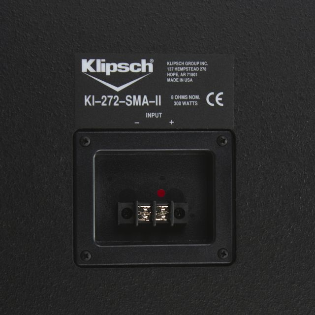 Klipsch® Professional Black KI-272-SMA-II Multi-Angle 12" 2-Way Loudspeaker 4