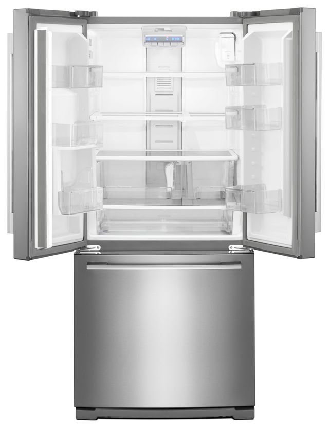 Whirlpool® 19.7 Cu. Ft. French Door Refrigerator-Fingerprint Resistant Stainless Steel 8