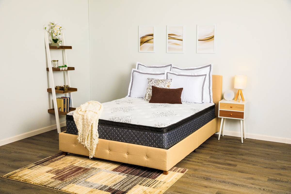 gibson eurotop king mattress manufactured by corsicana bedding