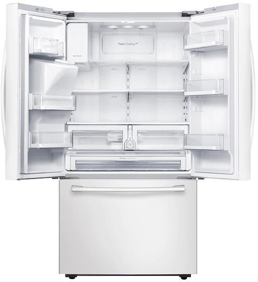 Samsung 28 Cu. Ft. French Door Refrigerator-White 1