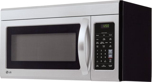 LG 1.8 Cu. Ft. Stainless Steel Over The Range Microwave Oven 3