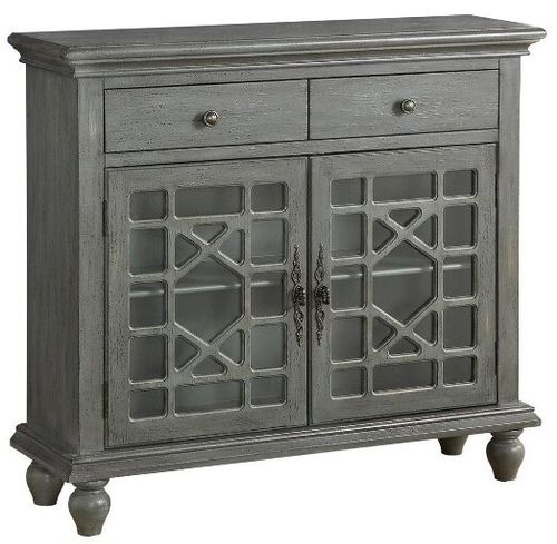 Coast2Coast Home™ Accents by Andy Stein Joplin Texture Grey Cabinet