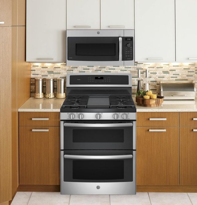 GE Profile™ 1.7 Cu. Ft. Stainless Steel Over The Range 8