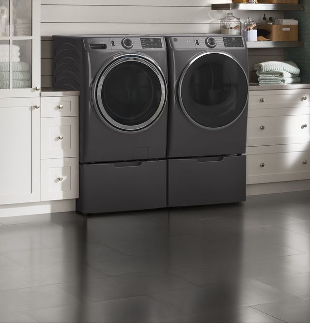 GE® 4.8 Cu. Ft. Diamond Gray Smart Front Load Washer 10